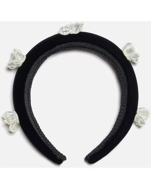 Sister Jane Bailey Velvet Headband - Black