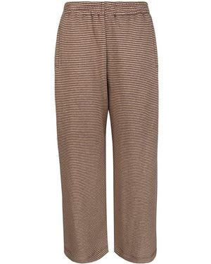 My Mum Made It Fleece Lounge Pant - Brown