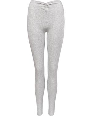 My Mum Made It Gather Legging - Gray