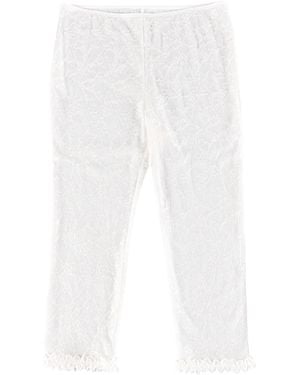 My Mum Made It Lace Poem Capri - White