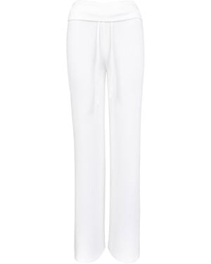 My Mum Made It Ultra Soft Lounge Pant - White