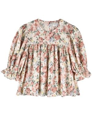 My Mum Made It Babydoll Blouse - Pink