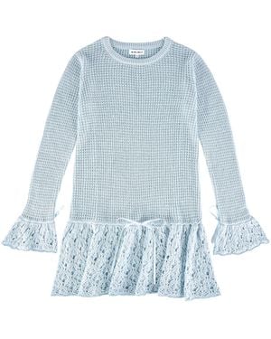My Mum Made It Chapel Knit Dress - Blue