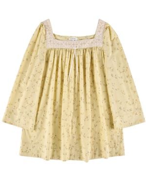 My Mum Made It Verse Shift Dress - Natural
