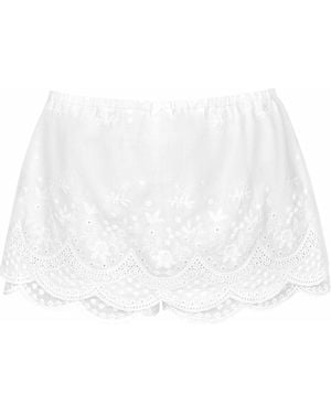 My Mum Made It Lace Skort - White