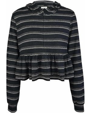MY MUM MADE IT pty ltd Frill Hoodie - Black