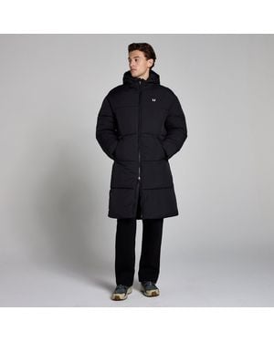 Mp Long Puffer Jacket - Black