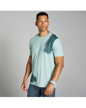 Mp Velocity Mesh Print T-Shirt - Blue