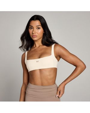 Mp Studio Open Back Sports Bra - Brown