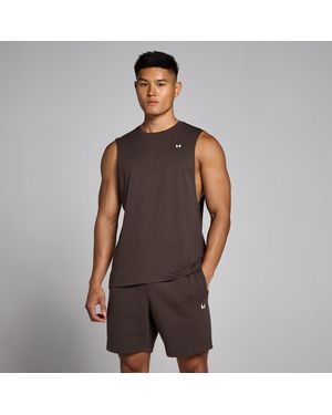 Mp Rest Day Drop Armhole Tank - Grey