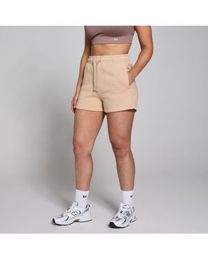 Mp Teo Sweatshorts - Natural