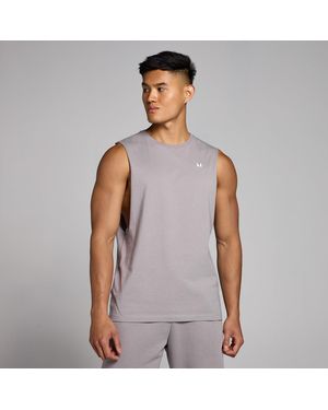 Mp Rest Day Drop Armhole Tank - Grey