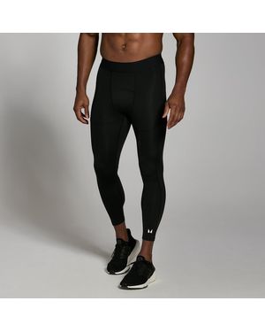 Mp Mallas 3/4 Interiores De Entrenamiento Para Hombre De - Negro