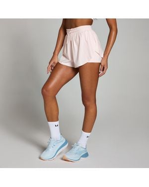 Mp Pantalón Corto De Tejido Vaporoso 2 En 1 Teo Para Mujer De - Rosa