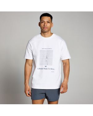 Mp T-Shirt Con Grafica Da Bagno - Bianco