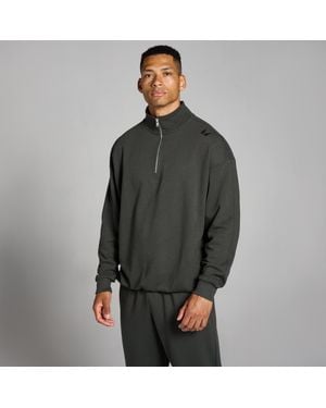 Mp Maglia Con Cerniera 1/4 Teo Da Uomo - Grigio