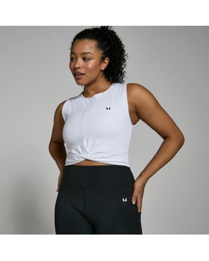 Mp Power Crop Vest - White