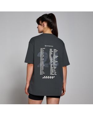 Mp Race Day Graphic T-shirt - Grey