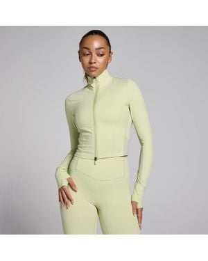 Mp Teo Studio Cropped Jacket - Green