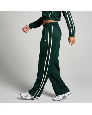 Mp Tricot Track Straight Leg Joggers - Green