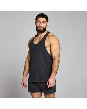 Mp Camiseta De Tirantes Lavada Con Estaado Gráfico Origin Para Hombre De - Gris