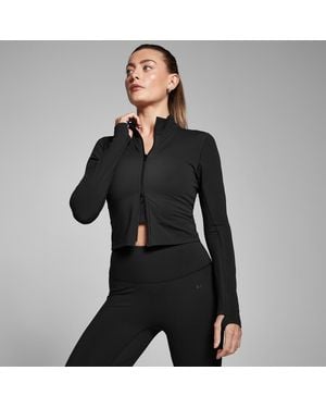 Mp Teo Cropped Jacket - Black