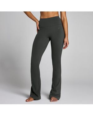 Mp Teo Flared Leggings - Grey