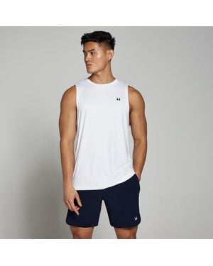 Mp Camiseta Sin Mangas De Entrenamiento Para Hombre De - Blanco