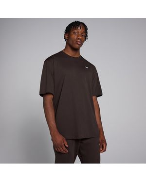 Mp Rest Day Oversized T-shirt - Brown