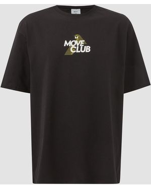 Mp Move Club Graphic T-Shirt - Black