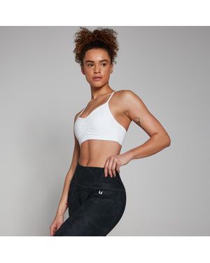 Mp Reggiseno Sportivo Teo Abstract - Grigio
