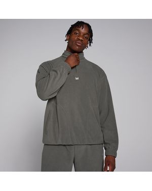 Mp 1/4 Zip Fleece - Grey