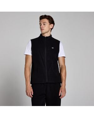 Mp Chaleco De Forro Polar Para Hombre De - Negro