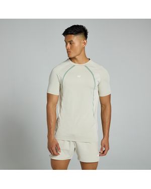Mp Teo Panel T-Shirt - Grey