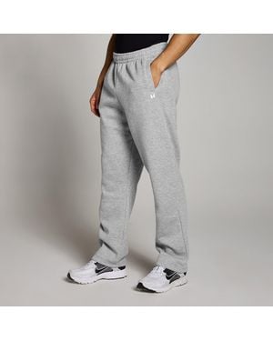 Mp Pantaloni Da Jogging Con Gamba Dritta Rest Day Da Uomo - Grigio