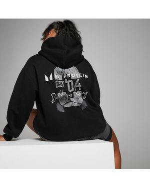Mp Origin Graphic Hoodie - Black