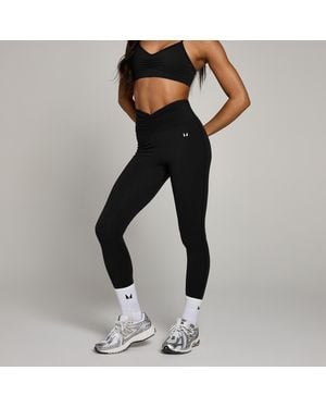 Mp Leggings Con Rouches Anteriori Teo Da Donna - Nero