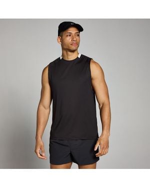 Mp Camiseta De Tirantes Cuadriculada Teo Para Hombre De - Negro