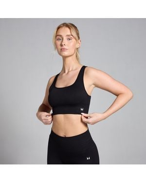Mp Sujetador Deportivo Sin Costuras Shape Para Mujer De - Marrón