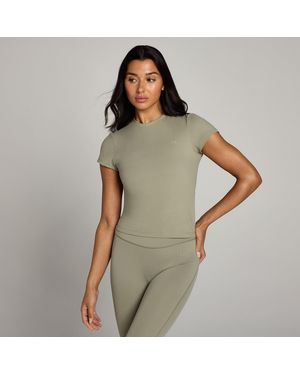 Mp Teo Body Fit Short Sleeve T-Shirt - Green