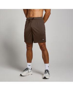 Mp Pantalón Corto Ligero De Entrenamiento Para Hombre De - Marrón