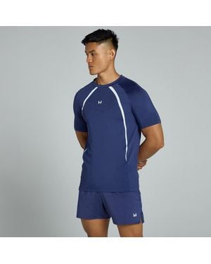 Mp Teo Panel T-Shirt - Blue