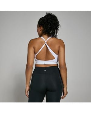 Mp Sujetador Deportivo Con Espalda Cruzada Power Para Mujer De - Negro