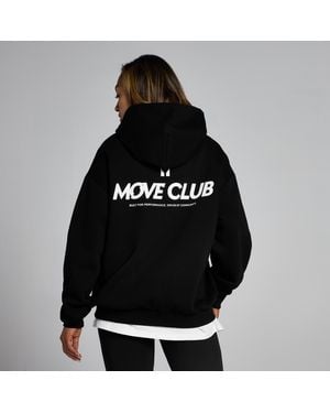 Mp Sudadera Con Capucha Move Club De - Negro