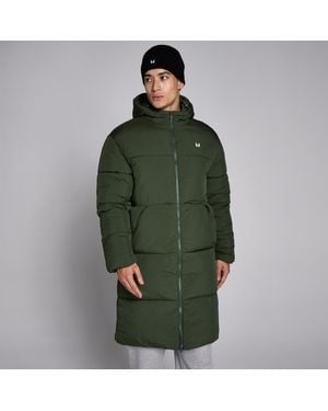 Mp Piumino Lungo Da Uomo - Verde