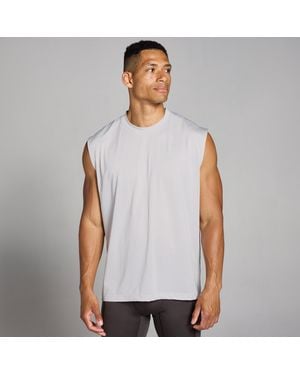Mp Teo Oversized Mesh Training Tank - White