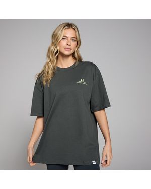 Mp Retro Graphic T-Shirt - Grey