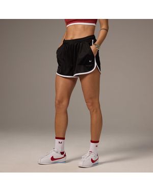 Mp Pantalón Corto De Entrenamiento Con Cordón En Contraste De X Tatiana - Negro