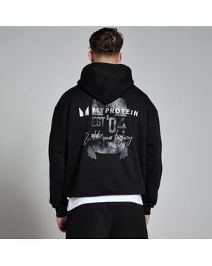 Mp Origin Graphic Hoodie - Black