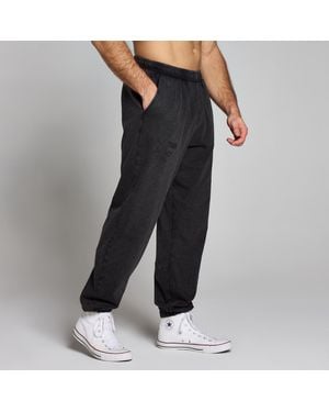 Mp Pantalón Deportivo Lavado Con Estaado Gráfico Origin Para Hombre De - Negro